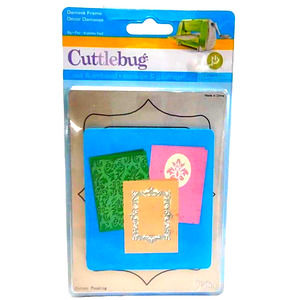 Cuttlebug Cut & Emboss Damask Frame 37-1920 Scrapbooking Tool New